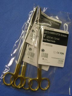 Mayo Harrington Scissors 9 Curved Vet or Hospital Surgical