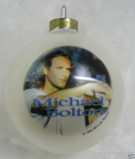 Michael Bolton Ornament New Dated 1996