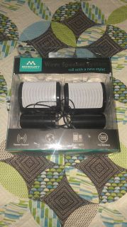Merkury Innovations Wave Speaker System 3 5mm Line In