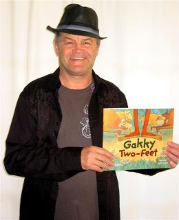 The Monkees Micky Dolenz Gakky Two Feet Childrens Book Signed