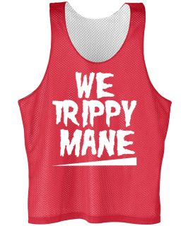 We Trippy Mane Mesh Jersey pinnies pinnies Tshirt