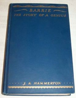 Hammerton Barrie The Story of A Genius HC 1929