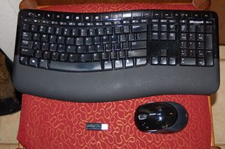 MICROSOFT 5000 WIRELESS COMFORT KEYBOARD MOUSE IS NOT WORKING MUST