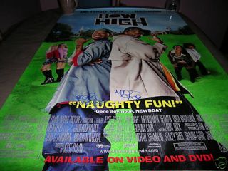 METHOD MAN REDMAN HOW HIGH WU TANG CLAN AUTOGRAPHED SIGNED 27X40 MOVIE