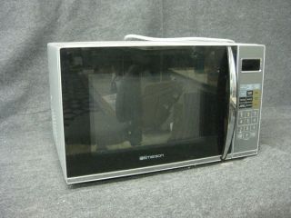 Emerson 1100W Microwave Oven & Grill Stainless Steel Home Kitchen