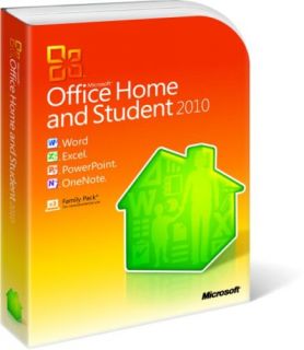Microsoft Office 2010 Home and Student Edition New