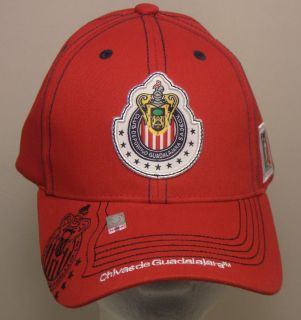 Official Chivas Mexico Soccer Cap Hat Guadalajara Embroidered