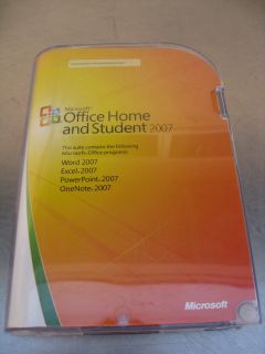 MICROSOFT OFFICE Home & Student EDITION 2007 Word, Excel, PowerPoint