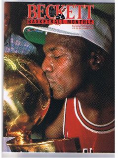 Michael Jordan 1991 Beckett Basketball Magazine Bulls