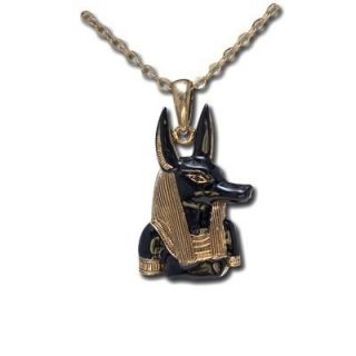 Egyptian Anubis Necklace Jewelry Ancient Egypt Pendant