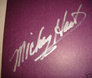 Mickey Hart Grateful Dead Hand Signed Planet Drum