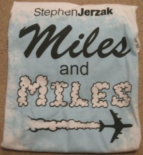 Stephen Jerzak Miles Miles SS T Shirt Size L