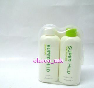 Shiseido Super Mild Shampoo Conditioner Travel Set Hair