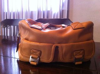 Michael Kors Ranger Large Satchel Tote Handbag Tan Preowned $348 00