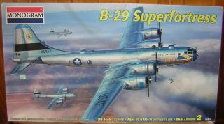Monogram 1 48 B29 Superfortress Military Airplane Model