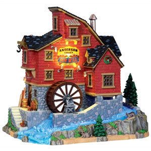 Lemax ANDERSON VALLEY MILL Animated Lighted Tabletop Piece *New in Box