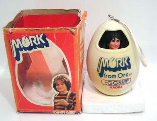1970s Mork Mindy from Ork Eggship Radio in Box
