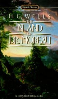 The Island of Doctor Moreau by H. G. Wells 1977, Paperback