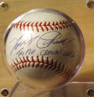 Miguel Cabrera Signed TRIPLE CROWN Official MLB Baseball, Detroit