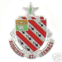 Army Crest 8th Field Artillery Pair