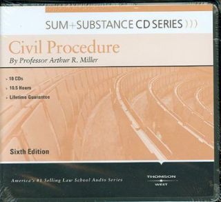 Civil Proc 6th by Arthur Raphael Miller 2009, Other, Revised