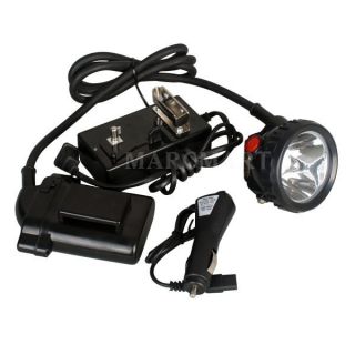 25000 Lux 5W LED Mining Headlight Miner Headlamp Light