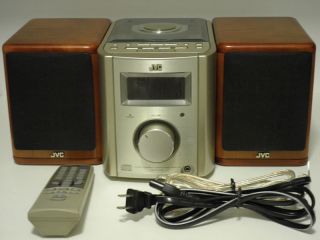 JVC FS 7000 Ultra Compact Mini Stereo System Tuner CD Player W Speaker