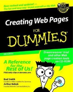 Pages for Dummies by Bud Smith and Arthur Bebak 2002, Paperback