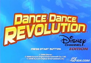 Dance Dance Revolution Disney Channel Edition Game Dance Pad Sony