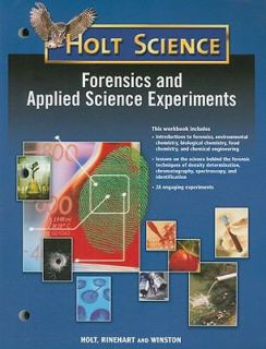 Modern Chemistry Forensics and Experiments by Rinehart and Winston