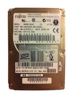 Fujitsu 10 GB,Internal,4200 RPM,2.5 MHM2100AT Hard Drive