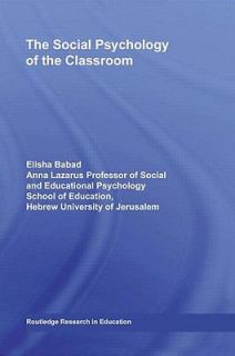 Psychology of the Classroom by Elisha Babad 2009, Hardcover