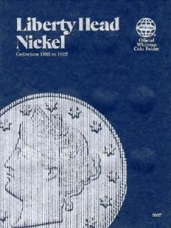Coin Folders Nickels Liberty Head by Whitman Staff 1994, Hardcover
