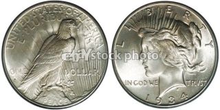 1934, Peace Dollar