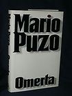 Omerta by Mario Puzo (2000 HCDJ) Mafia