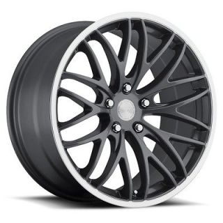 19 inch 19x8.5 katana GTM gunmetal wheels rims 5x120 bmw 1 3 series x6