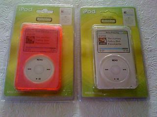 Ipod Classic 80GB/120GB/160 GB Clear & Pink Hard Case Cover