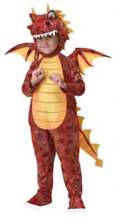 Toddler Fire Breathing Dragon Kids Halloween Costume Sizes Med & Large