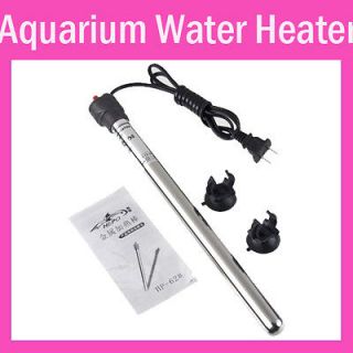 500W/300W/200 Watt Aquarium Submersible Fish Tank Water Heater Warmer