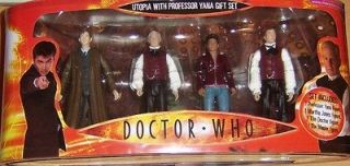 DOCTOR WHO 4 figure GIFT SET David Tennant 10th Dr Martha The Master