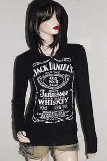 Jack Daniel Whiskey Party DIY Slim Fit Hoodie Jacket Top Shirt