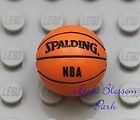 NEW Lego Minifig Ball   Spalding NBA BASKETBALL   Boy G