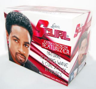 LUSTERS SCURL HAIR WAVE TEXTURIZER KIT EXTRA STRENGTH