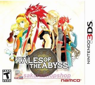 New Nintendo 3DS Game Tales of the Abyss US Version