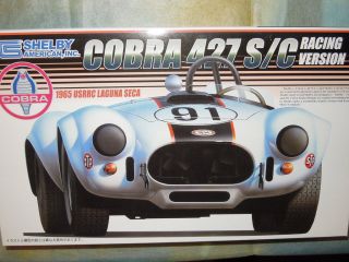 Fujimi 1/24 Shelby 427 S/C Cobra Racing V.Model Car Kit