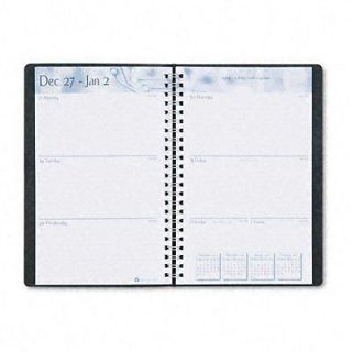 House of Doolittle Academic Weekly Planner, Black Assignment Book for