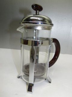 Used Small Bodum Glass Chrome Kitchen Accessory 1 Mug French Press