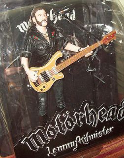 Lemmy Kilmister 2007 Motorhead Action Figure Rare Toy MOC MISP Color