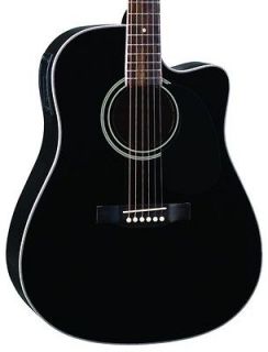 TAKAMINE ES341C CUTAWAY ACOUSTIC ELECTRIC GUITAR WITH HARDSHELL CASE