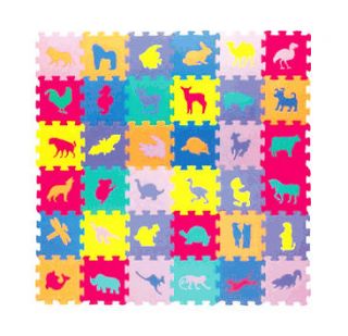 Foam Jigsaw Puzzle Childrens Animal Learning Activity Eva Play Mat